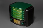 Kadette ’Classic’ Radio Model K-15 in Black and Green Plaskon - Rarity